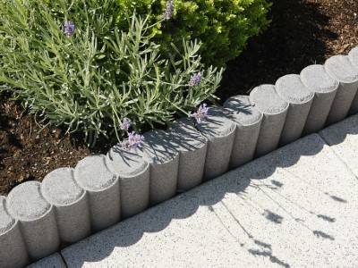 Roped decorative edging